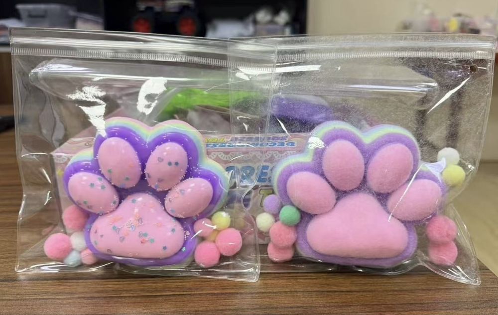 Котешки лапички таба Скуиши/Скуиши лапички/Cat Paw Taba Squishy