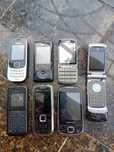 Lot de 7 telefoane pe butoane