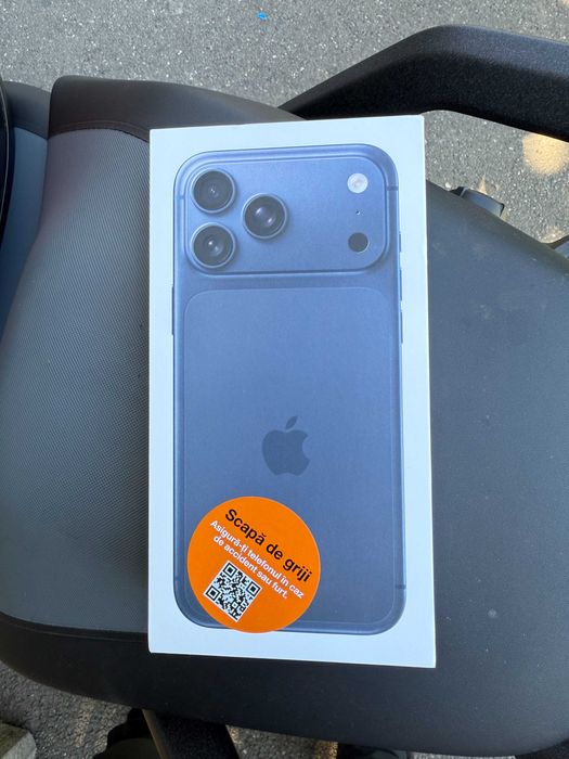 iphone 17 pro max 512GB Deep Blue , sigilat factura garantie