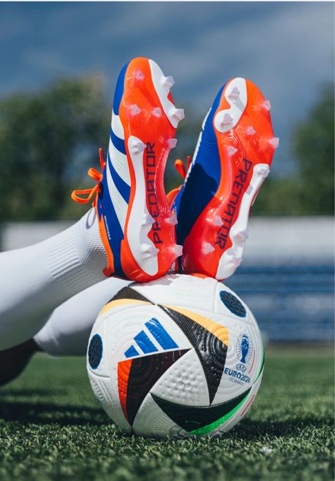 Ghete de fotbal adidas Predator Elite FG - Albastru  41,1/3