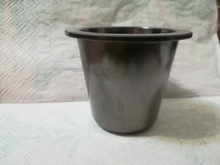 ТИГЕЛЬ СТЕКЛОУГЛЕРОДНЫЙ конический №5 (40мл)