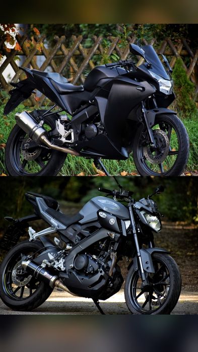 Yamaha yzf 125 mt  cbr 125 r rc rs duke
