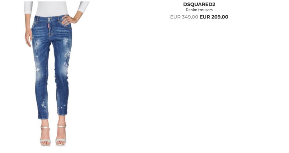 Blugi dama Dsquared2 originali 42
