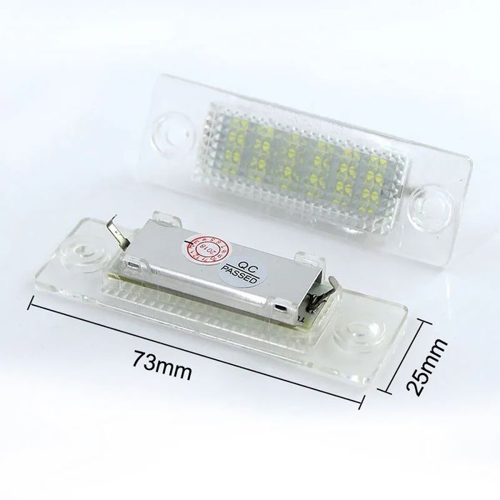 Becuri lampi led numar Vw Touran Caddy Passat B5 B6 Golf Plus Jetta T5