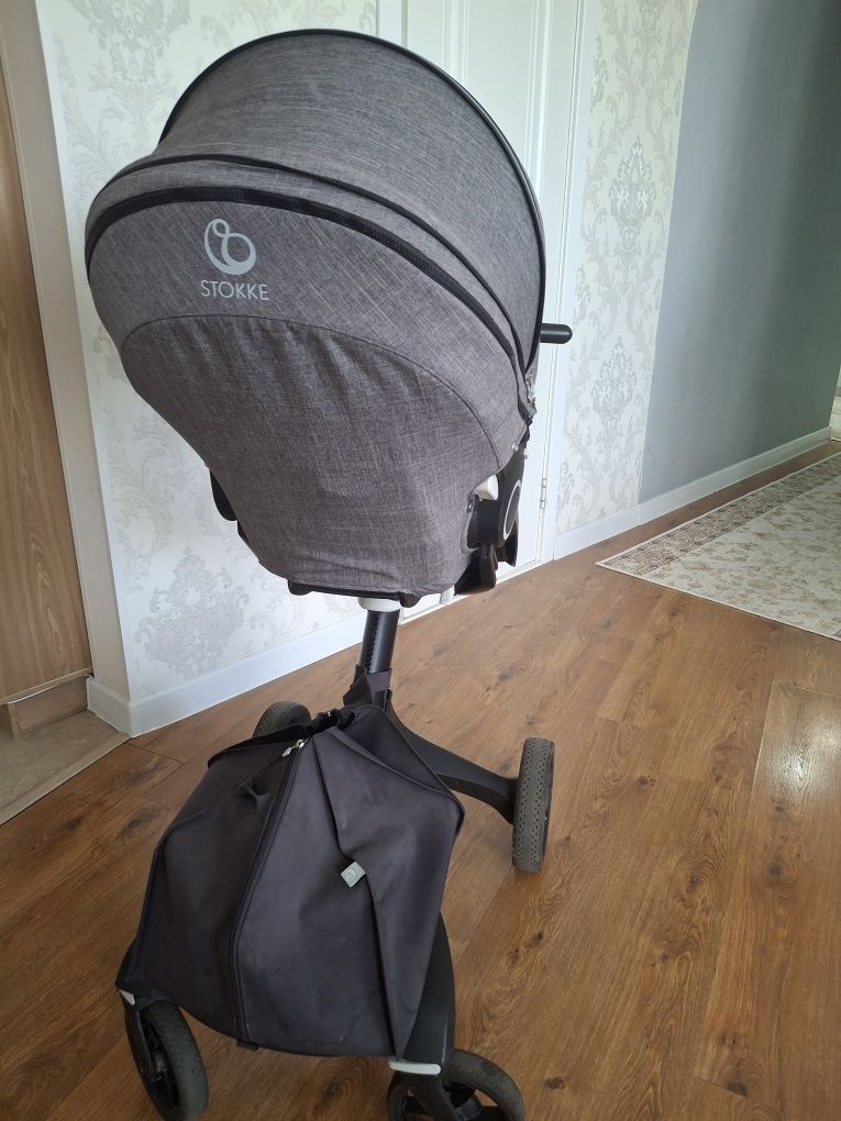 Stokke V6 коляска и люлька