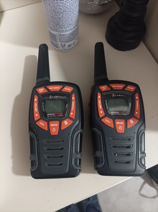 Радиостанция COBRA Walkie Talkie Two Way Radio AM855, до 10 км, с USB