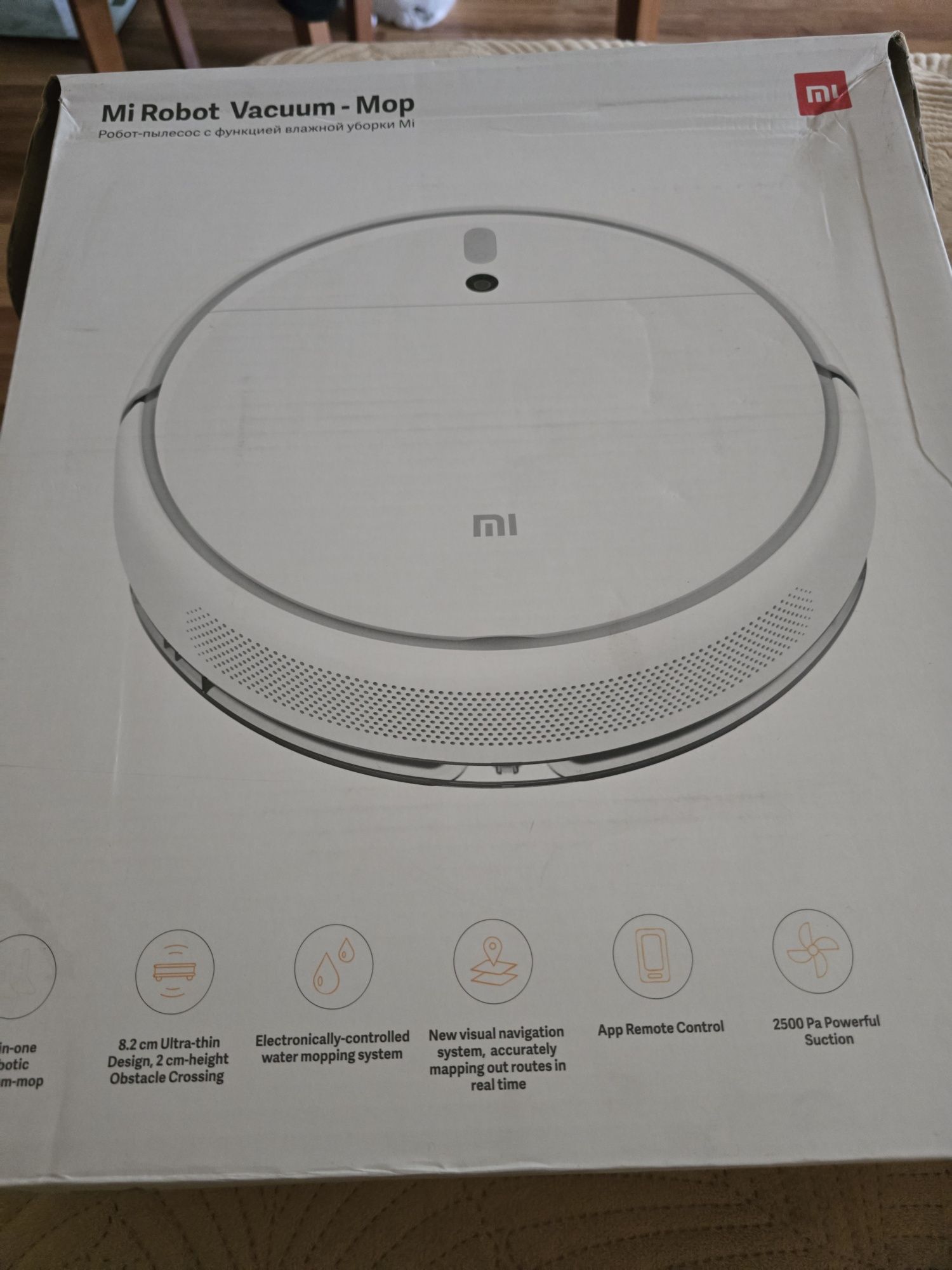 Робот пылесос xiaomi mi robot vaccum-mop