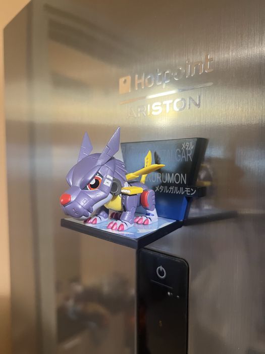 ОРИГИНАЛНА MetalGarurumon Pop Mart Digimon серия магнити