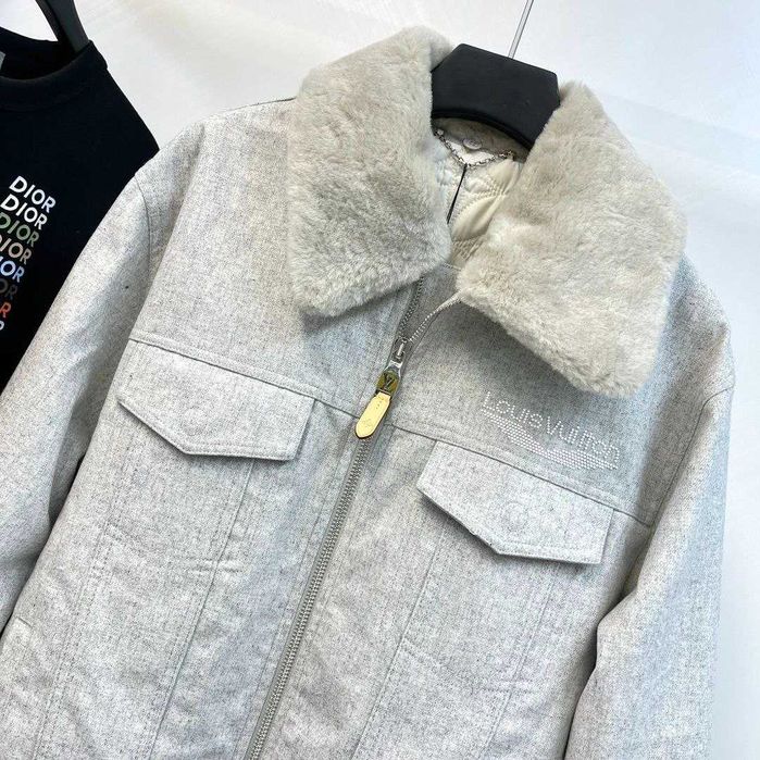 Мъжко зимно яке от вълна Louis Vuitton