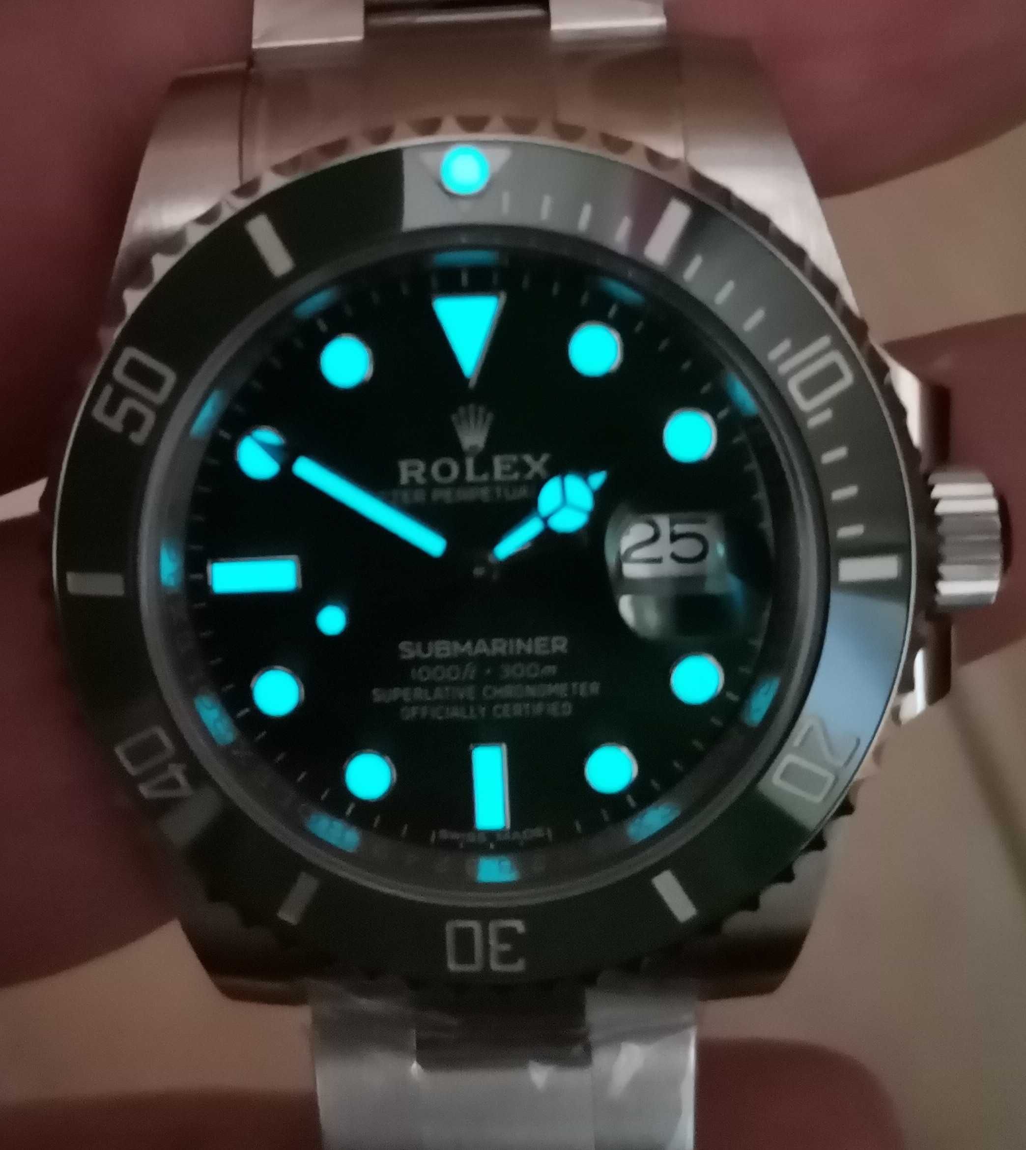 Rolex Submariner 116610LV 904L SS/SS Green VSF VS3135