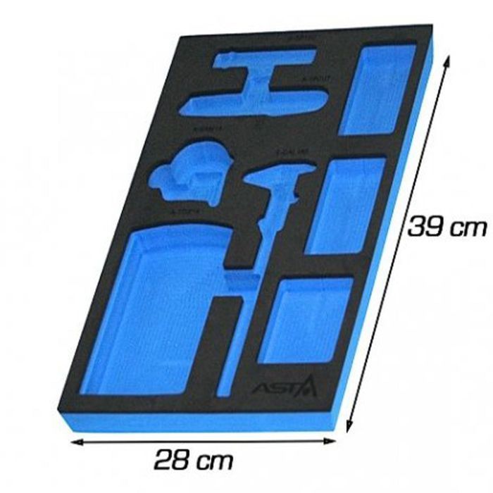 Modul dulap organizator burete spuma subler ruleta