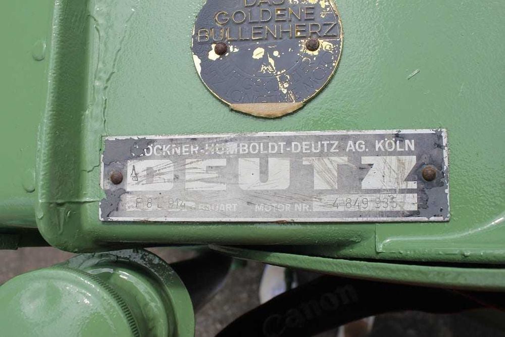 Motor Deutz F8L914 second hand, 8 cilindri in V