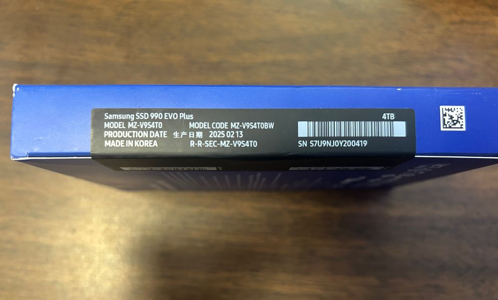 SSD laptop pc Samsung 990 EVO Plus PCIe 4.0 NVMe M.2 4TB, 7.250 MB/s