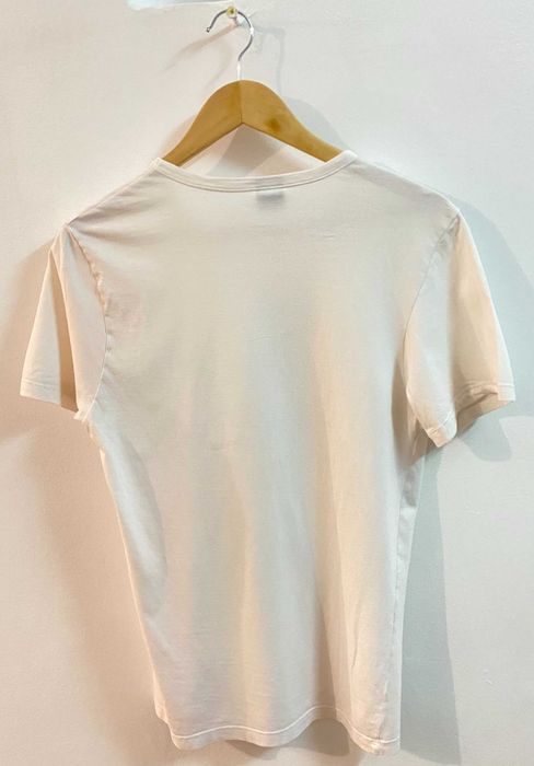 Tricou Hugo Boss alb ivory S barbati