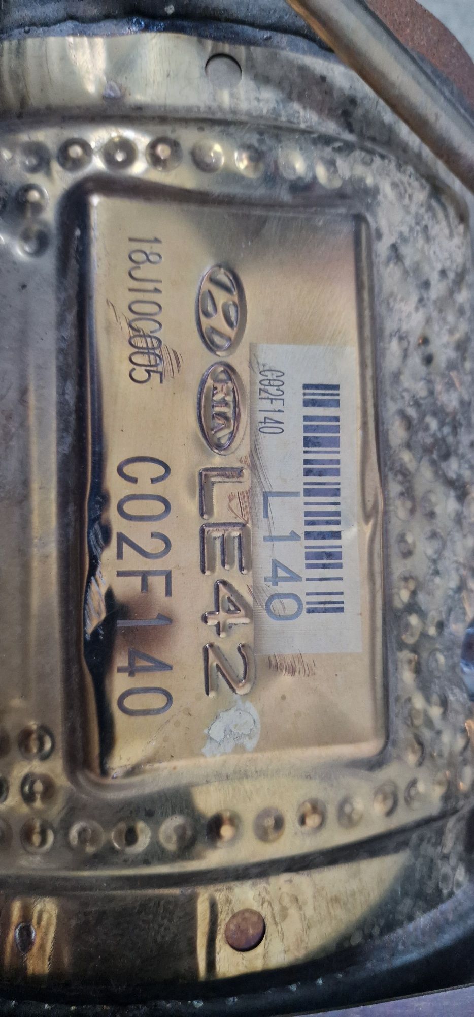 filtru particule-catalizator DPF kia sportage/hyundai tucson