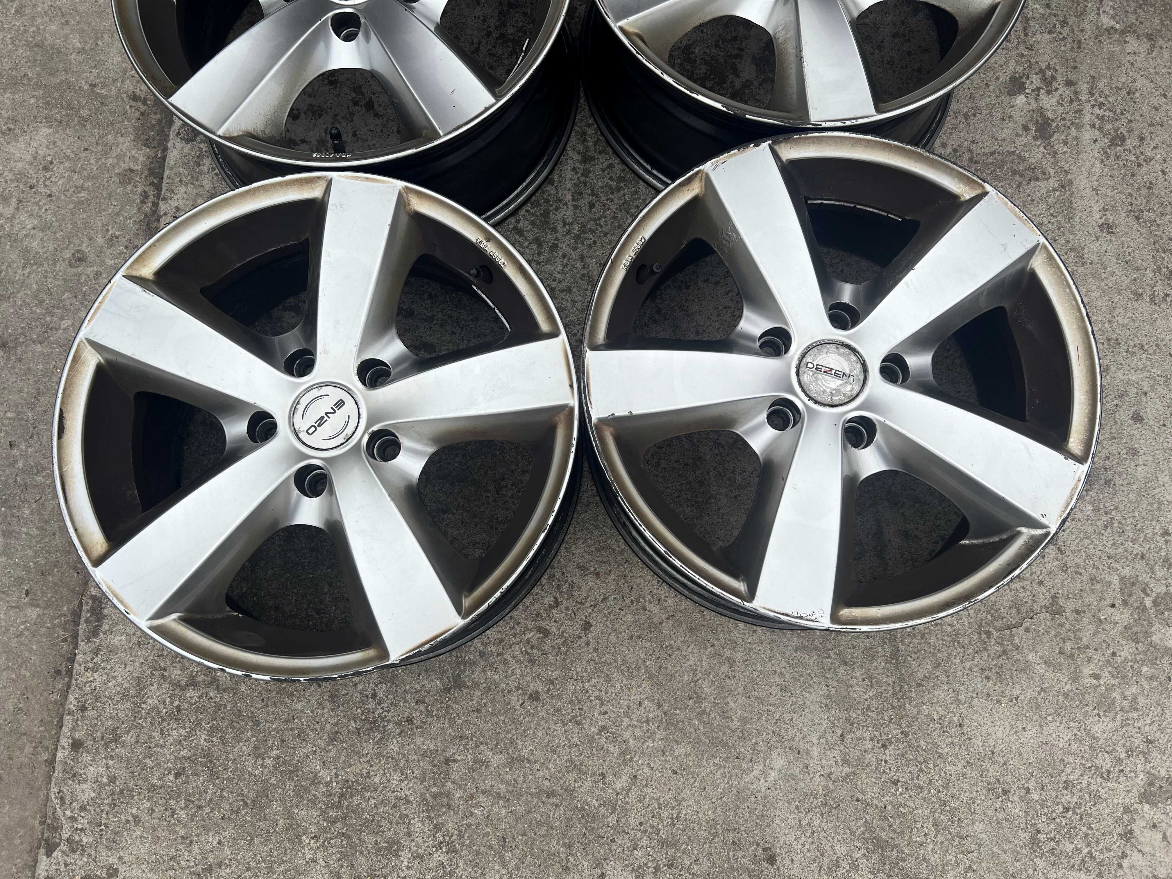 ОРИГИНАЛНИ алуминиеви джанти DEZENT 7.5Jx17 ET40 5x120 от Opel/Опел!!