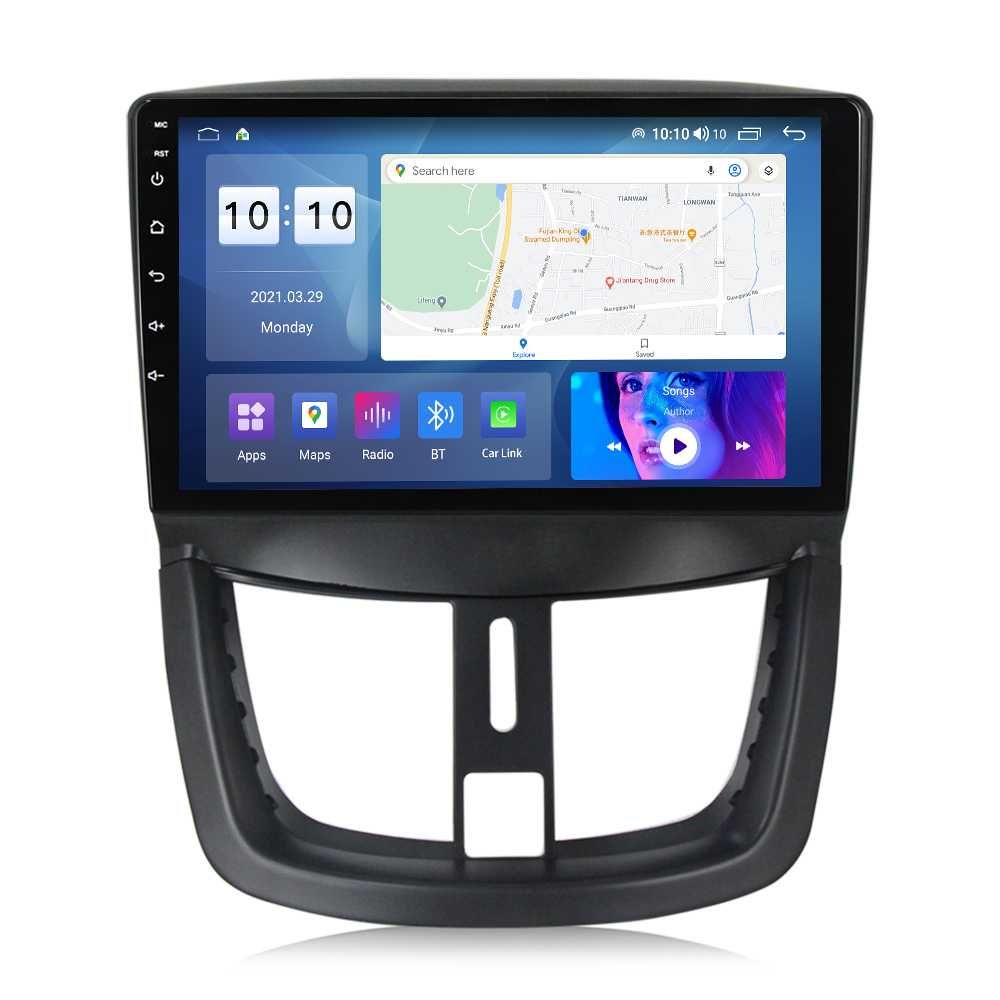 Navigatie Peugeot 207, 2006-2015, NAVI-IT,Android 13, 9INCH, 2GB RAM