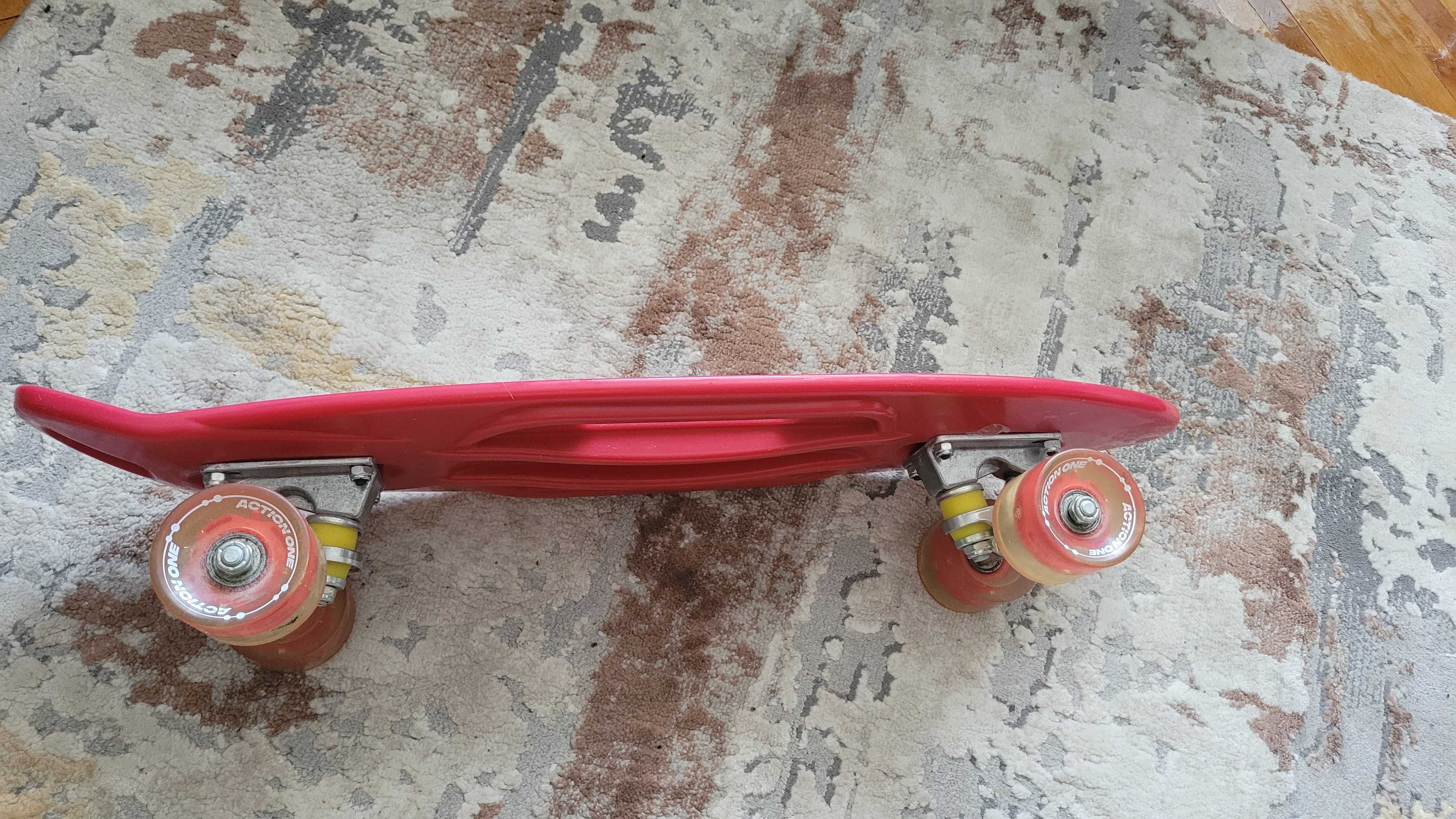 Skateboard copii cu lumini