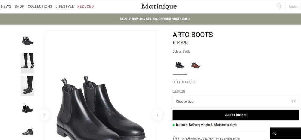 Ghete chelsea 41.5 42 premium Mantinique piele naturala moale