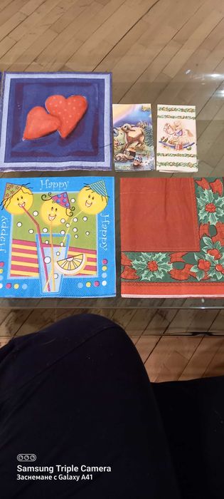 Продавам колекционерски салфетки