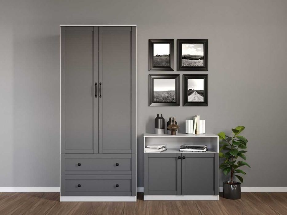 Set Mobila Dormitor Grafit C14 - Transport Gratuit in 4-10 zile