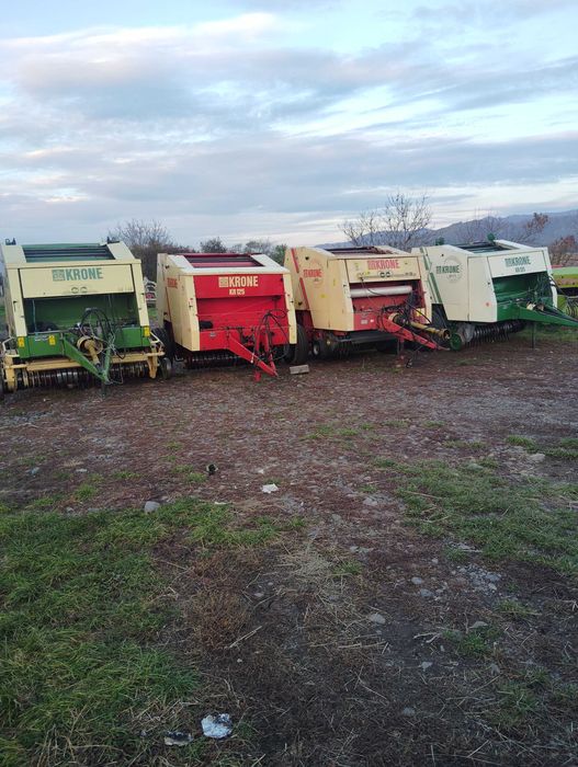 Presă balotiera rotundă Krone kr 125 legare 2 ațe