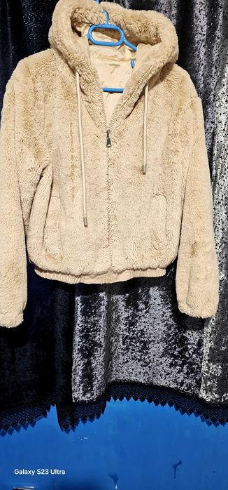 Дамско топло пухено яке