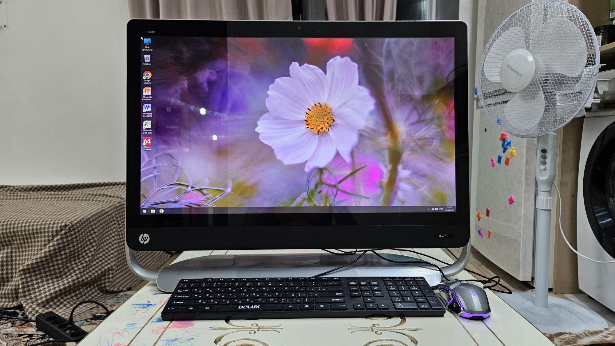 Моноблок HP 27" с защищенным экраном
