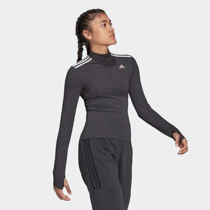 Дамска блуза adidas - Hyperglam Quarter-Zip