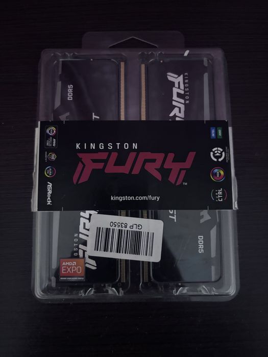 RAM Памет Kingston Fury RGB 2x32GB DDR5