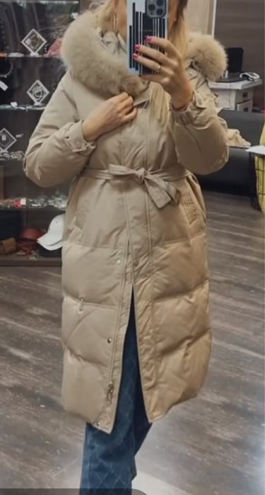 Ново Луксозно дамско зимно яке