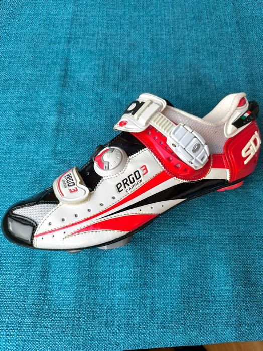 Sidi Ergo carbon pantofi ciclism 44-45 bicicleta incaltaminte cursiera