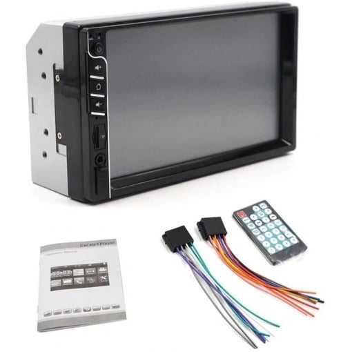 Kit Navigatie MP5 Universala Auto BT - Camera Marsarier, Comenzi Volan