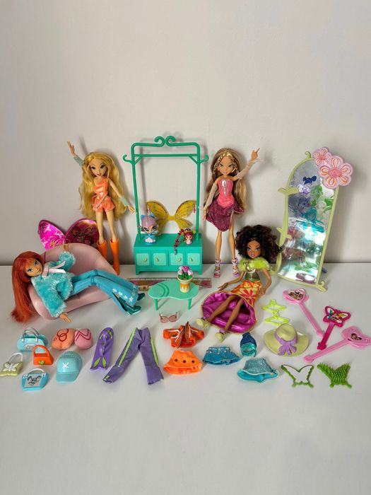 Winx club кукли Mattel и Witty toys