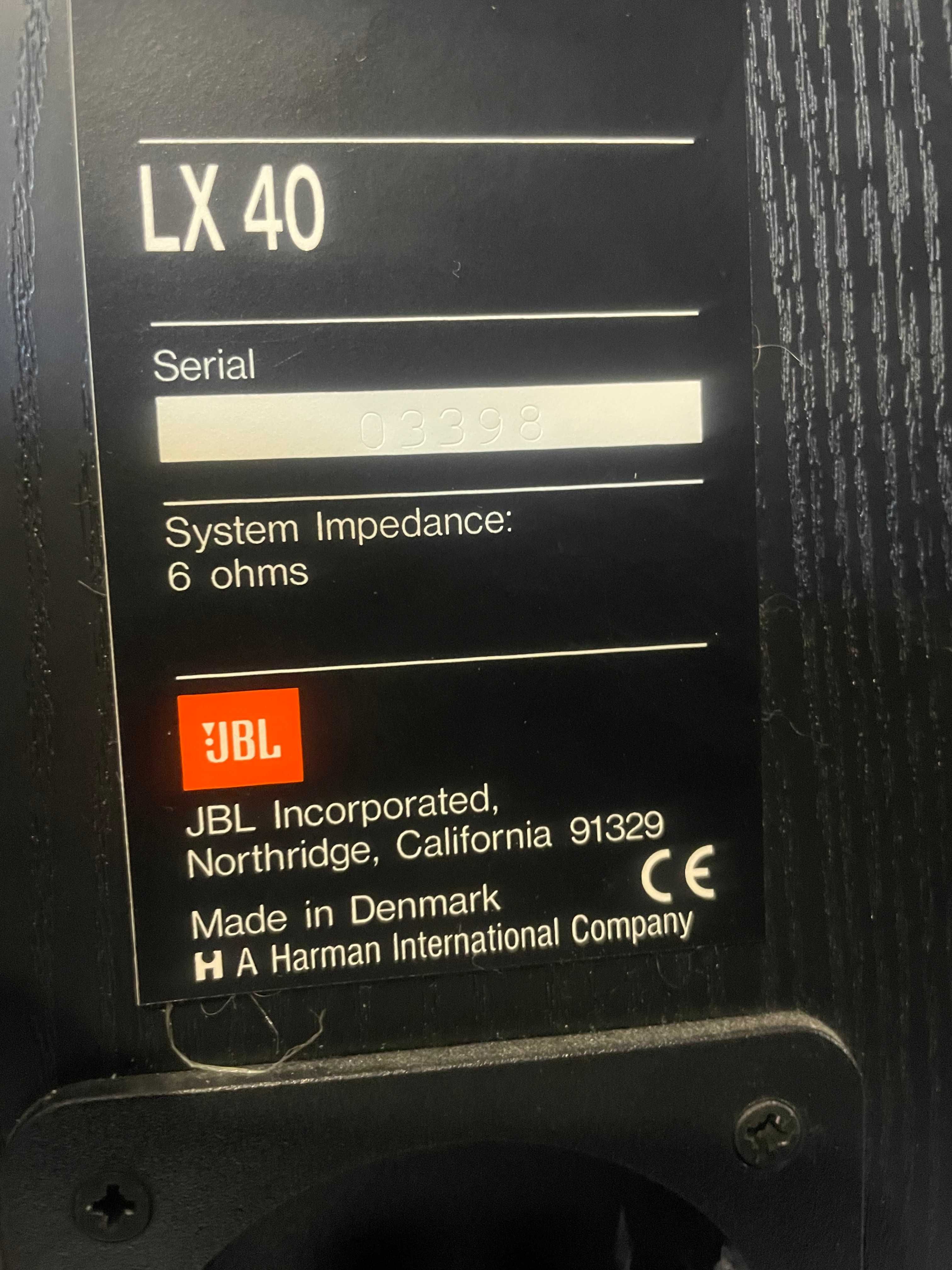 Boxe  trei cai JBL LX40