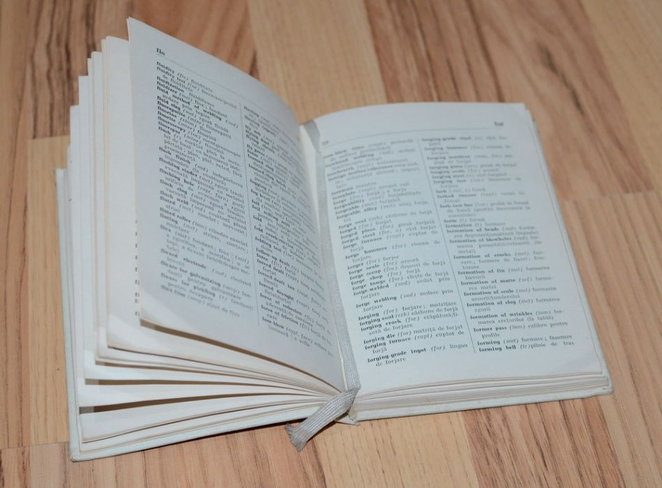 Dictionar de metalurgie englez roman. Editura tehnica