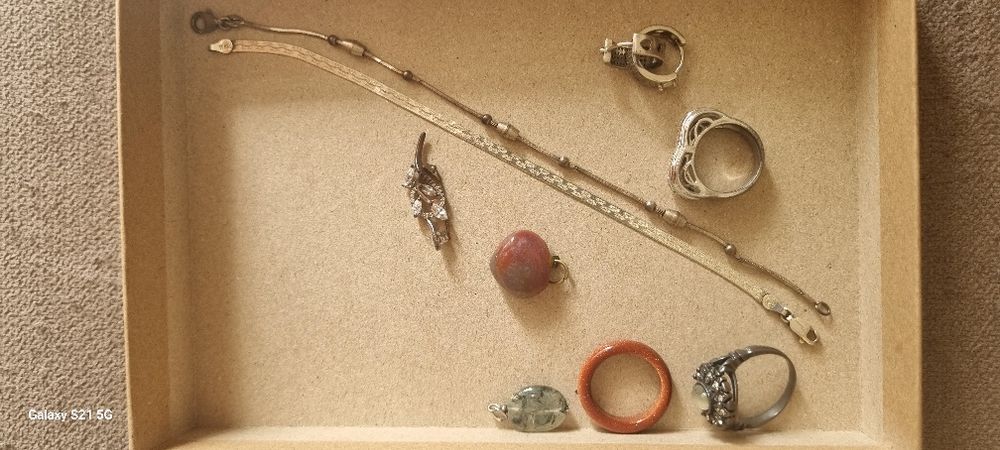 Серебро/натуральный камень