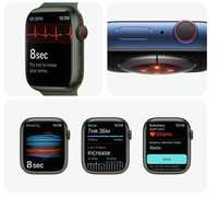 Vând Apple Watch 7, GPS + Cellular, Carcasa Aurie Stainless Steel 45mm
