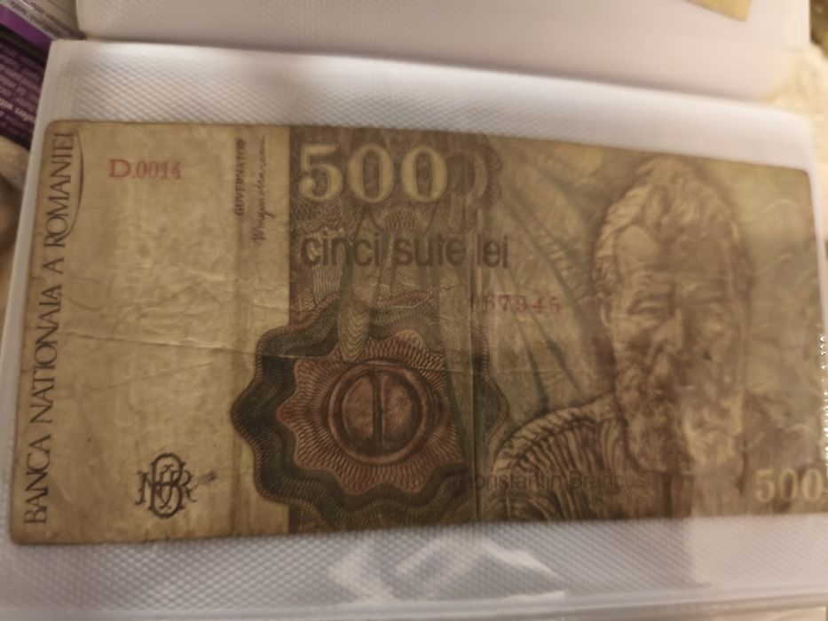 Bancnote 500lei 1991