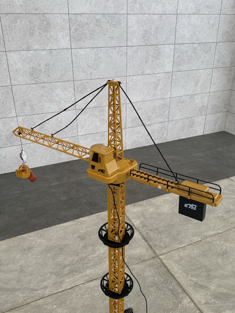 Подъемный кран детский на пульте управления, 128 см Castrum Toys