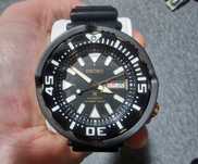 Ceas automat Seiko Automatic Divers 200m, ceramica
