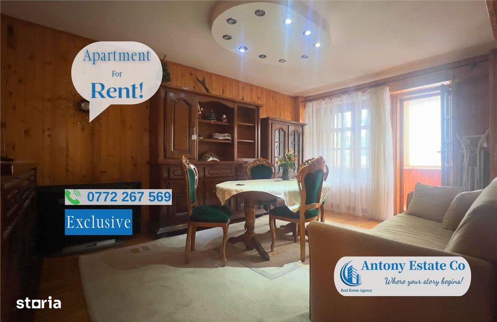 Apartament de inchiriat, 2 Camere, Decomandat, Doja, Oradea