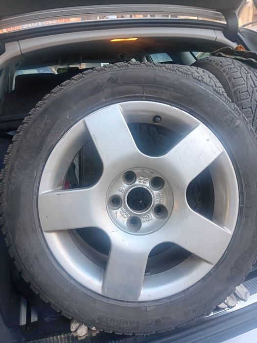 Продавам гуми с джанти за ауди 205/55/16"
