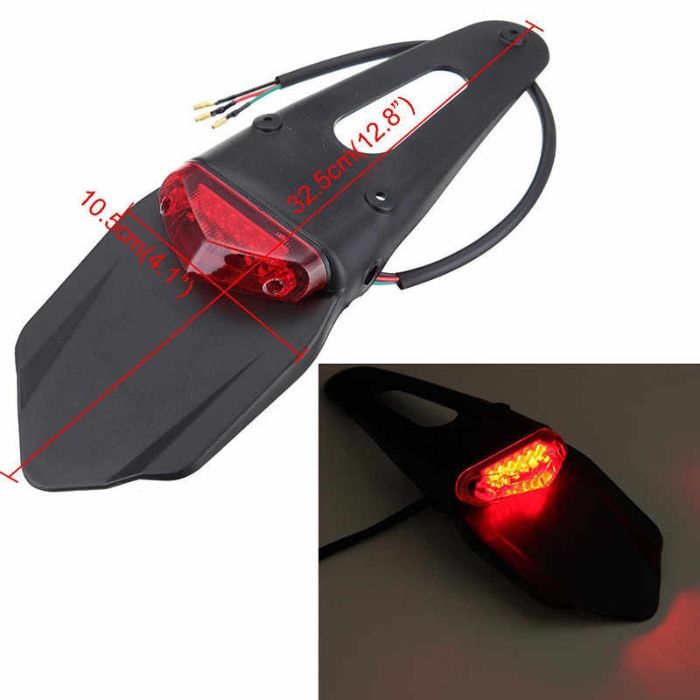 Codita Spate Moto Cu Stop Led Suport Numar Ktm Husqwarna Ktm Honda