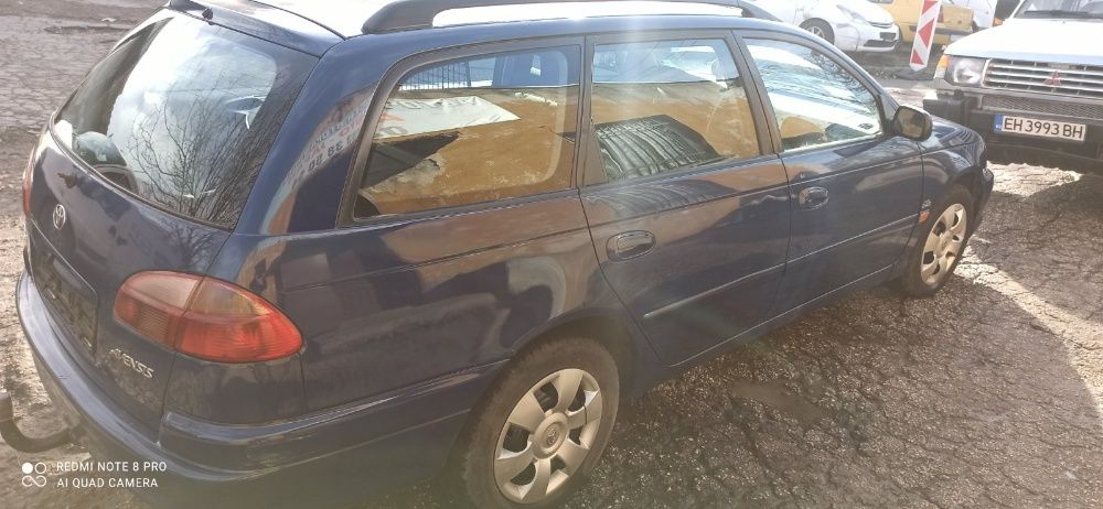 На части Toyota Avensis FACE T22 2.0 110hp 2001г. Тойота Авенсис Фет22