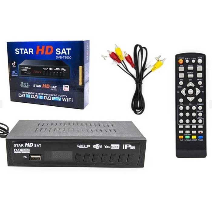 Цифровой кабельный тв приставка Тюнер DVB-C DVB-T tuner uzbek kanallar