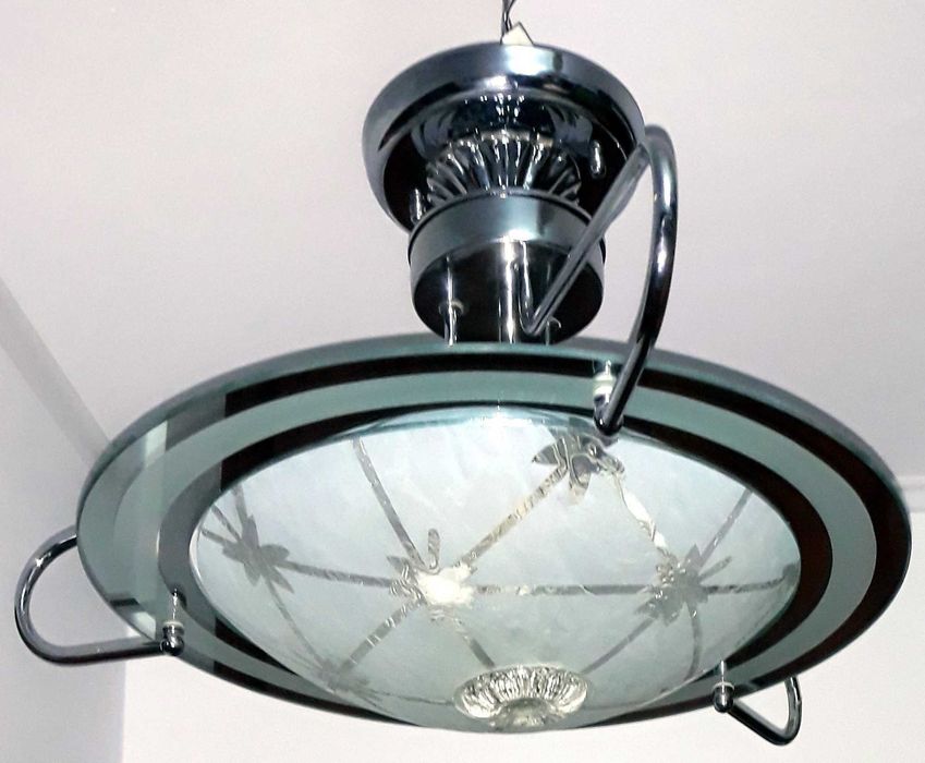 Lustră cu aspect OZN (3xE27, 1xMR16)