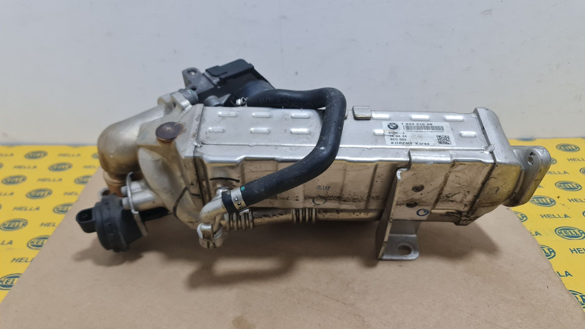 Răcitor gaze EGR complet valva 7823210 BMW 30d n57 5 6 7 x5 x6 F