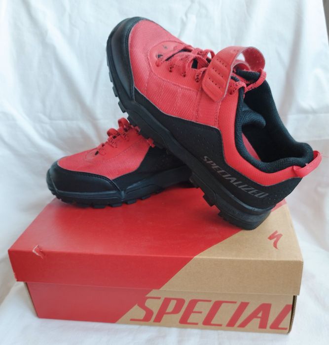 Pantofi pentru ciclism SPECIALIZED RIME 1.0 Mtb - Red, marimea 40.