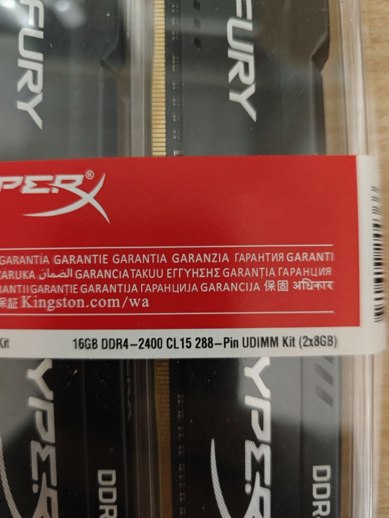 Продам ОЗУ Hyper Fury DDR4-2400